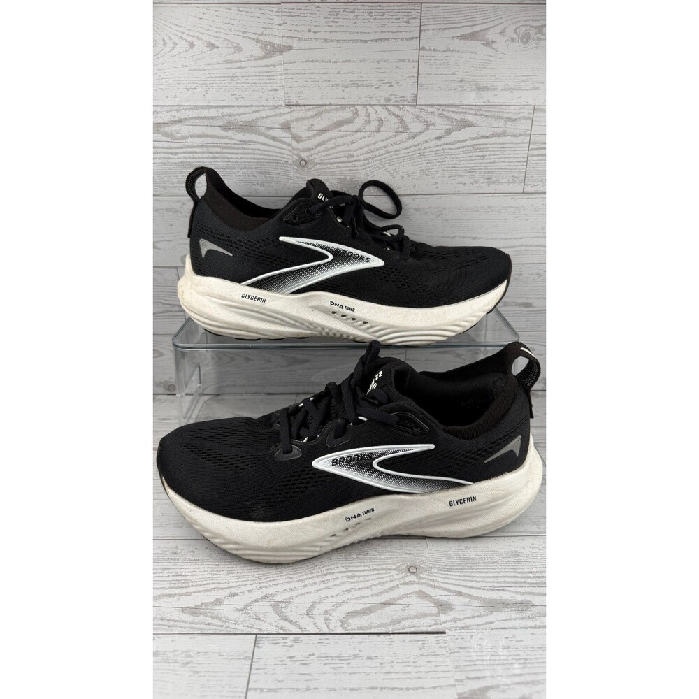 Brooks Glycerin 22 1204341B090 Black 8.5B Womens Sneakers Running Shoes #959